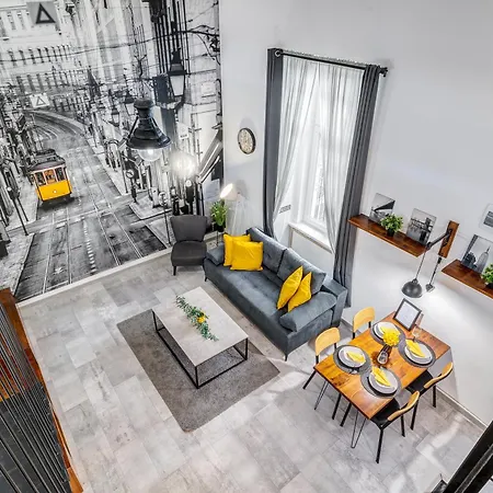 Urban Loft Haven -chic Loft With Ac, Smart Tv Budapest