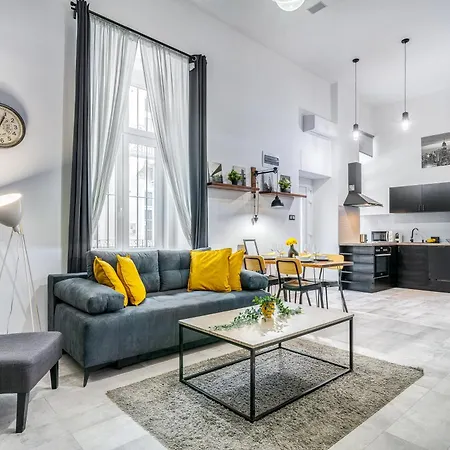 Urban Loft Haven -chic Loft With Ac, Smart Tv Budapest