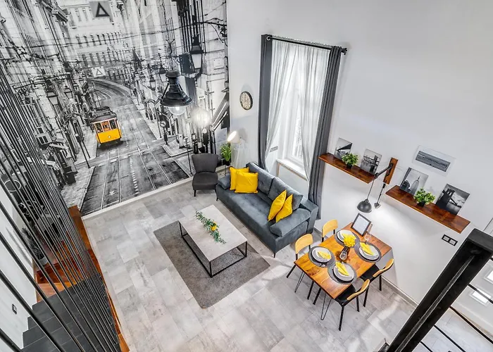 Urban Loft Haven -chic Loft With Ac, Smart Tv Budapesta